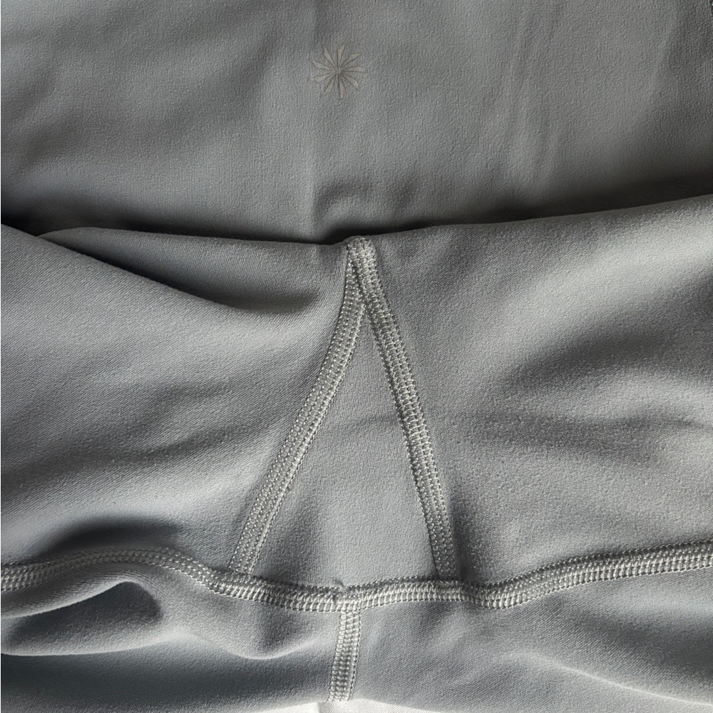 Athleta Ultra High Rise Elation Full Length Leggings Color Stone Gray - Picture 5 of 6